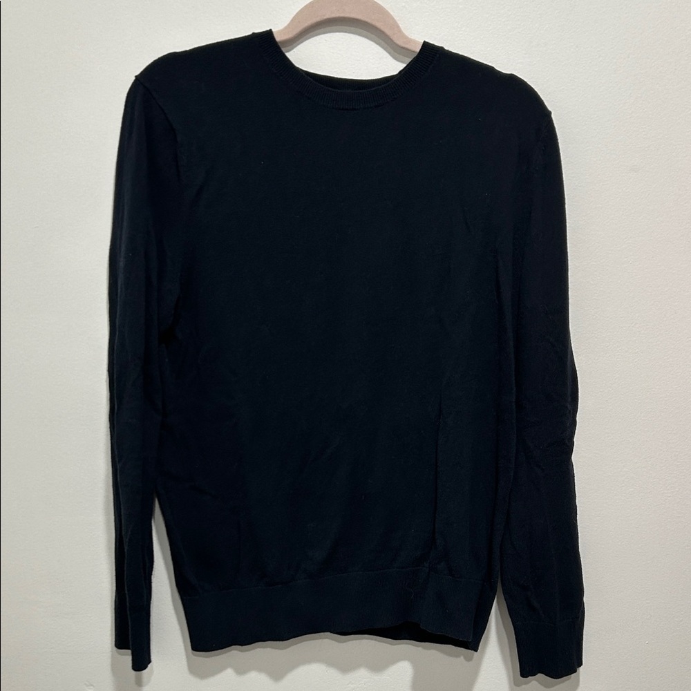 Banana Republic Navy Luxe Sweater - Crewneck
